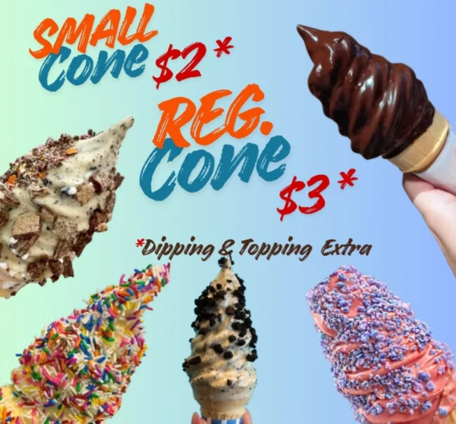 $2 Small Cones