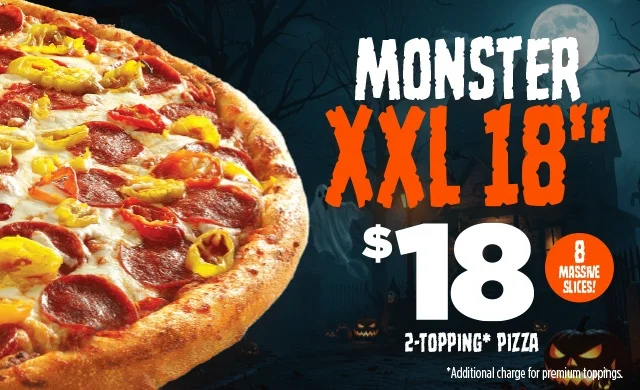 THE MONSTER XXL PIZZA