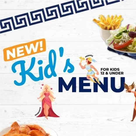 New Kids Menu