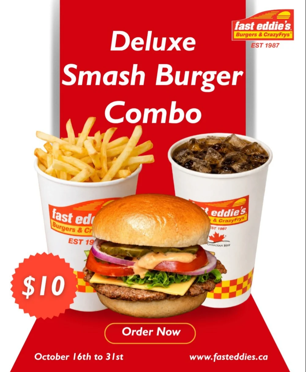 Deluxe Smash Burger Combo image
