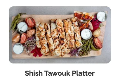 Family Shish Tawouk Platter