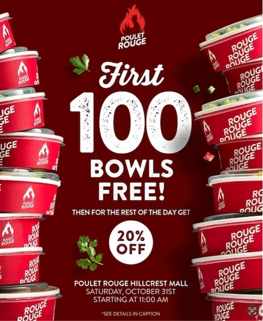 First 100 BOWLS FREE!