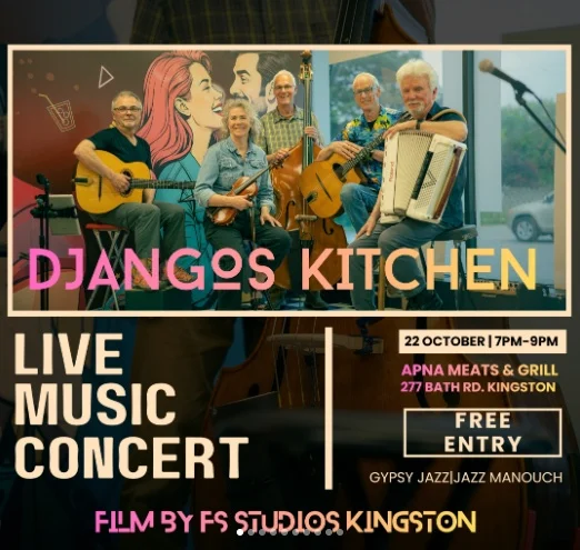DJANGOSKITCHEN.CA - ๐ท LIVE MUSIC CONCERT AT AMG! ๐ถ