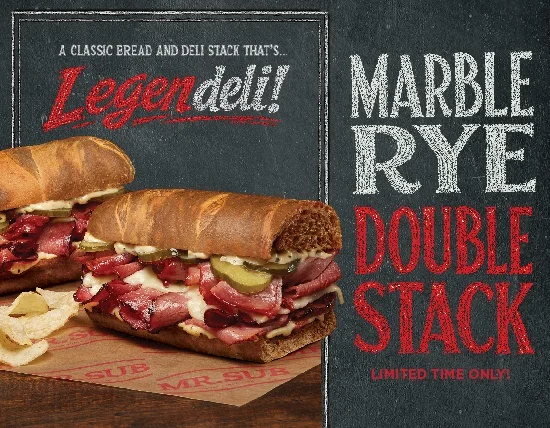 Marble Rye Double-Stack