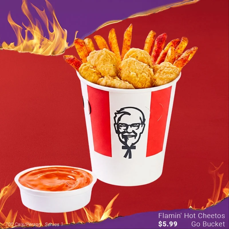 Flamin' Hot Cheetos Go Bucket