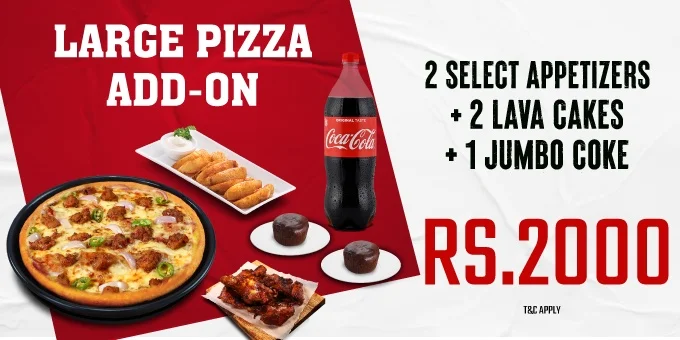Large Pizza Add-on image