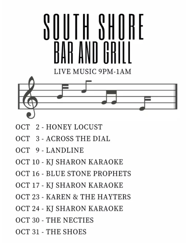 Live Music & Entertainment at South Shore! image