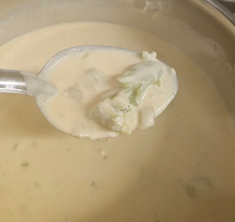 Creamy Broccoli Cheddar Soup
