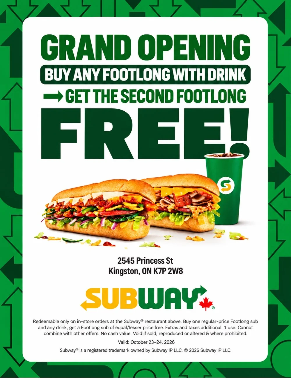 Oct 23 / 24 GRAND OPENING SPECIAL - BOGO FREE! image