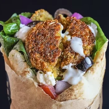 Pita of the Day - Falafel / Black Bean