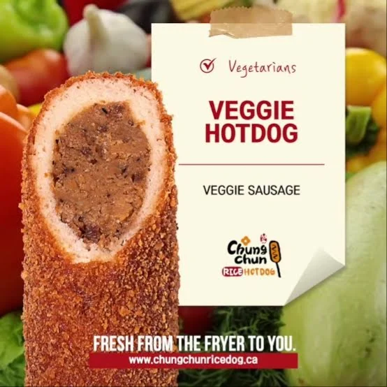 Sunday Fun Day - Veggie Hotdog