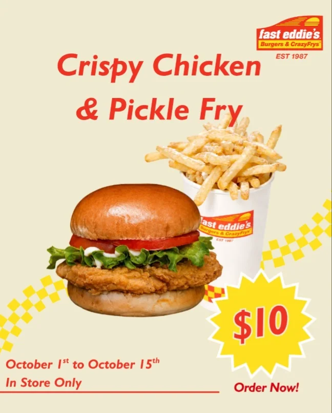 Crispy Chicken and Pickle Frys