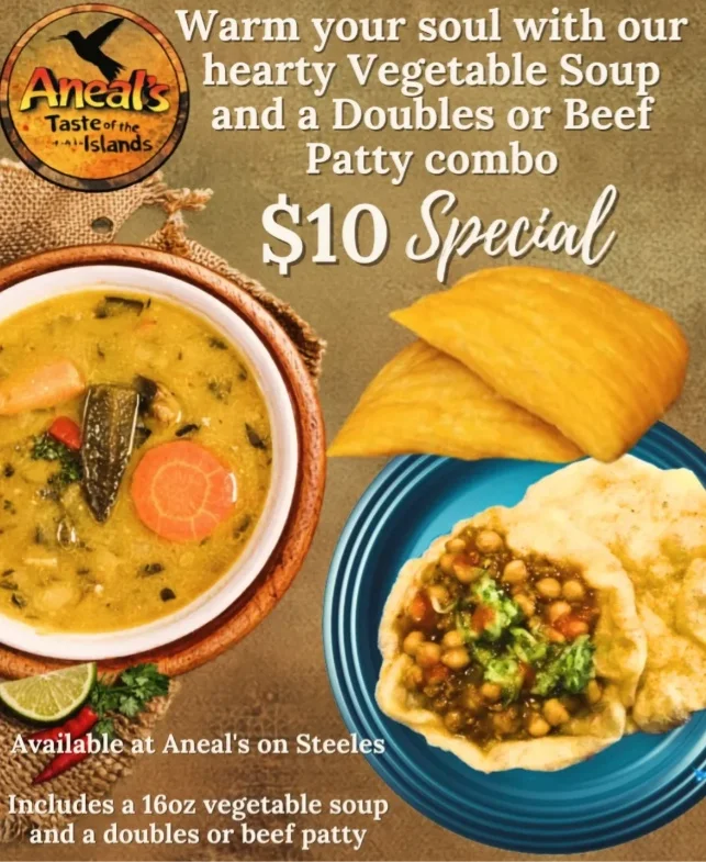 Soup & Double or Patty Combo