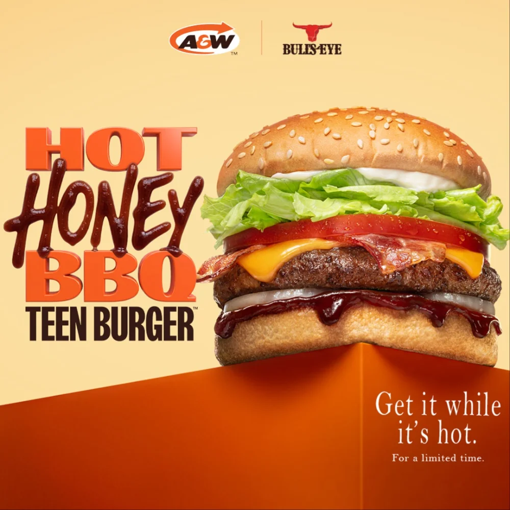 Hot Honey BBQ Teen Burger image